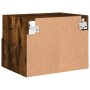 TV wall furniture 2 pcs smoked oak wood 40x30x30 cm by , TV Furniture - Ref: Foro24-836849, Price: 49,62 €, Discount: %