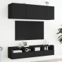 Mueble de pared para TV madera de ingeniería negro 40x30x30 cm de , Muebles TV - Ref: Foro24-836842, Precio: 30,99 €, Descuen...