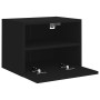 Mueble de pared para TV madera de ingeniería negro 40x30x30 cm de , Muebles TV - Ref: Foro24-836842, Precio: 30,99 €, Descuen...