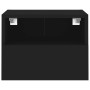 Mueble de pared para TV madera de ingeniería negro 40x30x30 cm de , Muebles TV - Ref: Foro24-836842, Precio: 30,99 €, Descuen...