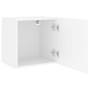 Mueble de TV de pared madera ingeniería blanco 40,5x30x40 cm de , Muebles TV - Ref: Foro24-836896, Precio: 32,04 €, Descuento: %