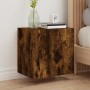 TV wall furniture 2 units smoked oak wood 40.5x30x40 cm by , TV Furniture - Ref: Foro24-836905, Price: 57,57 €, Discount: %