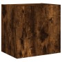 TV wall furniture 2 units smoked oak wood 40.5x30x40 cm by , TV Furniture - Ref: Foro24-836905, Price: 57,57 €, Discount: %