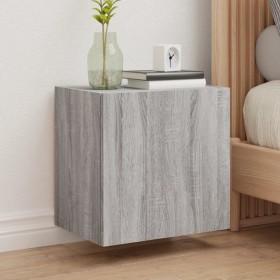 Wall TV cabinets 2 pcs gray Sonoma wood 40.5x30x40 cm by , TV Furniture - Ref: Foro24-836907, Price: 58,99 €, Discount: %