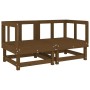 Gartenmöbel-Set 7-tlg. massives Zirbenholz honigbraun von , Gartensets - Ref: Foro24-3186406, Preis: 390,99 €, Rabatt: %