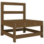 Garden furniture set 4 pieces solid pine wood honey brown by , Garden sets - Ref: Foro24-3186490, Price: 239,45 €, Discount: %