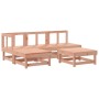 5-piece garden sofa set made of solid Douglas fir wood by , Garden sets - Ref: Foro24-3186520, Price: 257,25 €, Discount: %