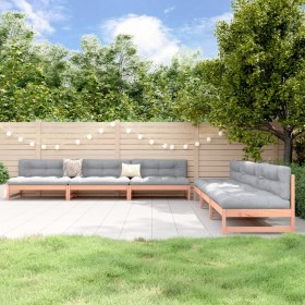 6-piece solid fir wood garden furniture set by , Garden sets - Ref: Foro24-3186611, Price: 624,41 €, Discount: %