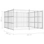 Zwinger für den Außenbereich 300x300x185 cm von vidaXL, Hundehütten und Zäune - Ref: Foro24-144624, Preis: 772,22 €, Rabatt: %