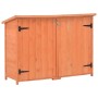 Caseta de almacenamiento de jardín de madera 120x50x91 cm de vidaXL, Cobertizos - Ref: Foro24-170650, Precio: 219,71 €, Descu...