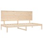 Solid pine wood sofa bed 80x200 cm by , Beds and slatted bases - Ref: Foro24-3108137, Price: 130,67 €, Discount: %