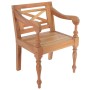 Batavia chairs, 2 units, solid light brown mahogany wood. by , dining chairs - Ref: Foro24-246964, Price: 216,70 €, Discount: %