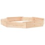 Arenero con asientos octógono madera maciza de pino de , Cajones de arena - Ref: Foro24-825016, Precio: 70,28 €, Descuento: %