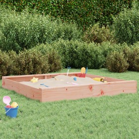 Sandbox with solid Douglas fir square seats by , sandboxes - Ref: Foro24-825042, Price: 111,99 €, Discount: %