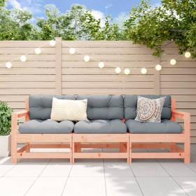 3-piece garden furniture set made of solid Douglas fir wood by , Modular outdoor sofas - Ref: Foro24-825532, Price: 167,15 €,...