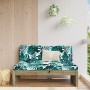 Central garden sofa made of impregnated pine wood 120x80 cm by , Modular outdoor sofas - Ref: Foro24-825750, Price: 112,64 €,...