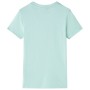 Light mint green children's t-shirt size 128 by , Kids T-shirts - Ref: Foro24-12047, Price: 9,51 €, Discount: %