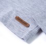 Long-sleeved gray melange children's t-shirt size 116 by , Kids T-shirts - Ref: Foro24-13261, Price: 8,34 €, Discount: %