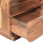 Mesita de noche con cajón madera maciza de sheesham 40x30x50 cm de vidaXL, Mesitas de noche - Ref: Foro24-243952, Precio: 134...