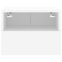 Muebles de pared TV 2 uds madera ingeniería blanco 40x30x30 cm de , Muebles TV - Ref: Foro24-836841, Precio: 46,79 €, Descuen...