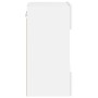 Muebles de TV de pared con luces LED 2 uds blanco 40x30x60,5 cm de , Muebles TV - Ref: Foro24-837079, Precio: 87,79 €, Descue...