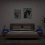 Wall-mounted TV furniture with LED lights, 2 units, brown oak, 40x30x40 cm. by , TV Furniture - Ref: Foro24-837182, Price: 61...