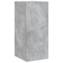 Wall-mounted TV stand with LED lights in concrete gray, 30.5x35x70 cm. by , TV Furniture - Ref: Foro24-837238, Price: 47,65 €...