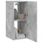 Wall-mounted TV stand with LED lights in concrete gray, 30.5x35x70 cm. by , TV Furniture - Ref: Foro24-837238, Price: 47,65 €...