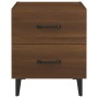 Nightstand 2 units brown oak 40x35x47.5 cm by vidaXL, Nightstands - Ref: Foro24-817296, Price: 74,52 €, Discount: %