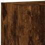 Wall-mounted TV unit made of smoked oak engineered wood, measuring 40.5x30x40cm. by , TV Furniture - Ref: Foro24-836904, Pric...