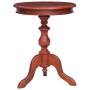 Mesa auxiliar de madera maciza de caoba marrón 50x50x65 cm de , Mesas auxiliares - Ref: Foro24-283845, Precio: 100,41 €, Desc...