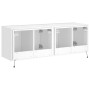 Wall TV cabinets with LED lights 2 pcs white 60x35x41 cm by , TV Furniture - Ref: Foro24-837303, Price: 94,23 €, Discount: %