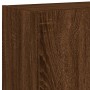 TV wall furniture LED lights 2 pcs oak brown 60x35x41 cm by , TV Furniture - Ref: Foro24-837315, Price: 89,33 €, Discount: %