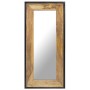 Solid mango wood mirror 110x50 cm by , Mirrors - Ref: Foro24-321631, Price: 99,84 €, Discount: %