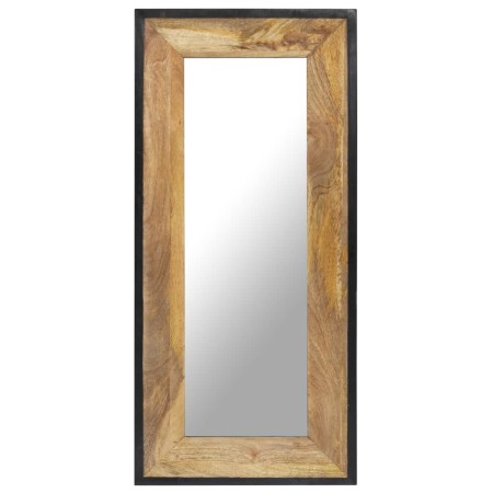 Solid mango wood mirror 110x50 cm by , Mirrors - Ref: Foro24-321631, Price: 100,99 €, Discount: %