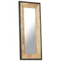 Solid mango wood mirror 110x50 cm by , Mirrors - Ref: Foro24-321631, Price: 100,99 €, Discount: %