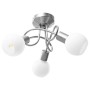 Ceiling lamp with ceramic lampshades, white bowl, 3 E14 bulbs by , ceiling lights - Ref: Foro24-289228, Price: 40,39 €, Disco...