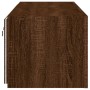 TV cabinet wall LED lights 2 pcs oak brown 60x35x31 cm by , TV Furniture - Ref: Foro24-837280, Price: 85,96 €, Discount: %