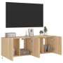 LED-Wandleuchten für TV-Schrank, 2 Stück, Sonoma-Eiche, 60 x 35 x 41 cm von , TV-Möbel - Ref: Foro24-837307, Preis: 87,13 €, ...