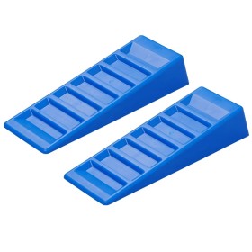 ProPlus Nivelador de caravana 2 piezas plástico azul 75 mm de ProPlus, Calzos para ruedas de vehículos - Ref: Foro24-424754, ...