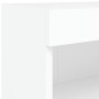 Wall TV cabinets with LED 8 pieces white engineered wood by , TV Furniture - Ref: Foro24-3216633, Price: 184,61 €, Discount: %