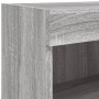 TV wall furniture with LED 8 pieces Sonoma gray engineered wood by , TV Furniture - Ref: Foro24-3216638, Price: 199,99 €, Dis...