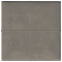 Paneles de pared 12 uds terciopelo gris claro 30x30 cm 1,08 m² de vidaXL, Recubrimiento de paredes - Ref: Foro24-344042, Prec...