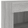 TV wall furniture with LED 7 pieces engineered wood gray Sonoma by , TV Furniture - Ref: Foro24-3216588, Price: 165,14 €, Dis...