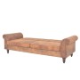 Wandelbares 2-Sitzer-Sofa, Armlehnen aus künstlichem Wildleder braun von vidaXL, Sofas - Ref: Foro24-245584, Preis: 399,17 €,...