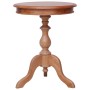 Solid natural mahogany wood side table 50x50x65 cm by , Side tables - Ref: Foro24-283846, Price: 154,31 €, Discount: %