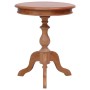 Solid natural mahogany wood side table 50x50x65 cm by , Side tables - Ref: Foro24-283846, Price: 127,99 €, Discount: %