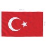 Bandera de Turquía 90x150 cm de , Banderas y mangas de viento - Ref: Foro24-146068, Precio: 14,27 €, Descuento: %