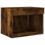 TV wall furniture with LED 7 pieces engineered wood smoked oak by , TV Furniture - Ref: Foro24-3216587, Price: 156,10 €, Disc...