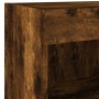 TV wall furniture with LED 7 pieces engineered wood smoked oak by , TV Furniture - Ref: Foro24-3216587, Price: 156,10 €, Disc...